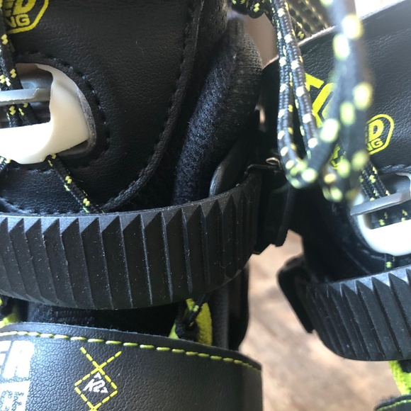 K2 adjustable five sizes kids boot, size 11-2 - Picture 4 of 11